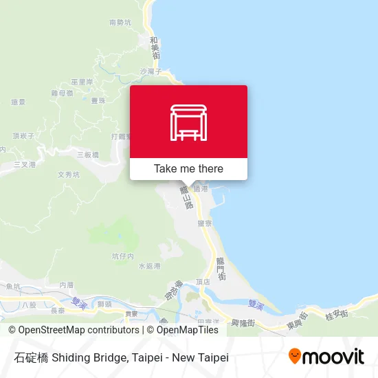 石碇橋 Shiding Bridge map