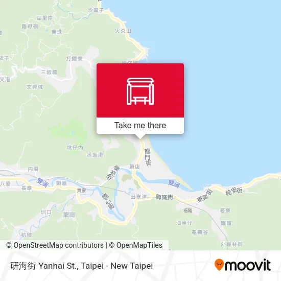 研海街 Yanhai St. map