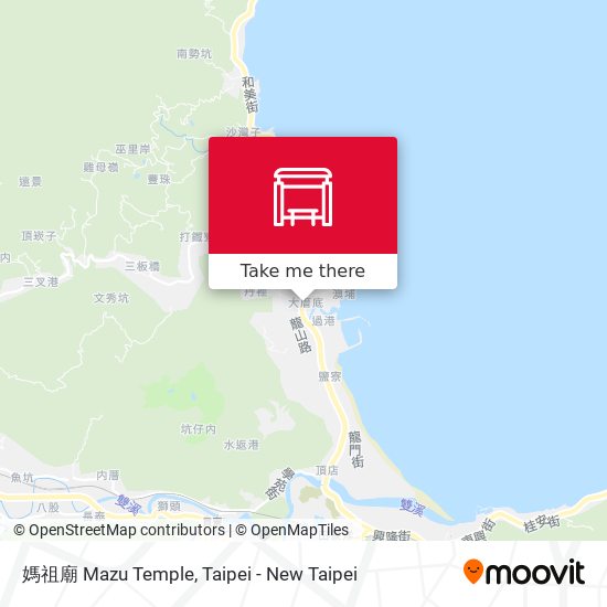 媽祖廟 Mazu Temple map