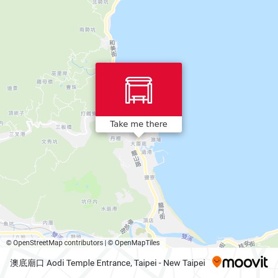 澳底廟口 Aodi Temple Entrance地圖