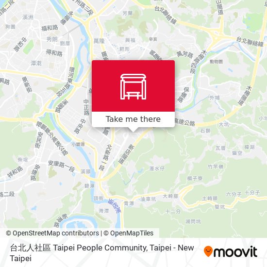 台北人社區 Taipei People Community map