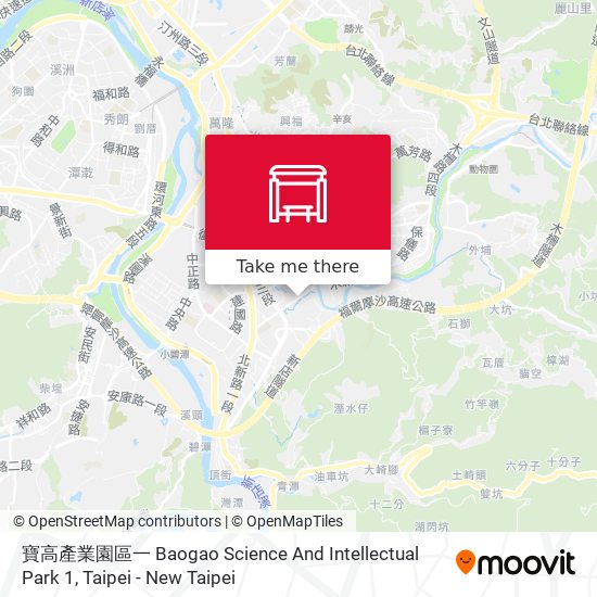 寶高產業園區一 Baogao Science And Intellectual Park 1 map