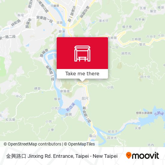 金興路口 Jinxing Rd. Entrance map