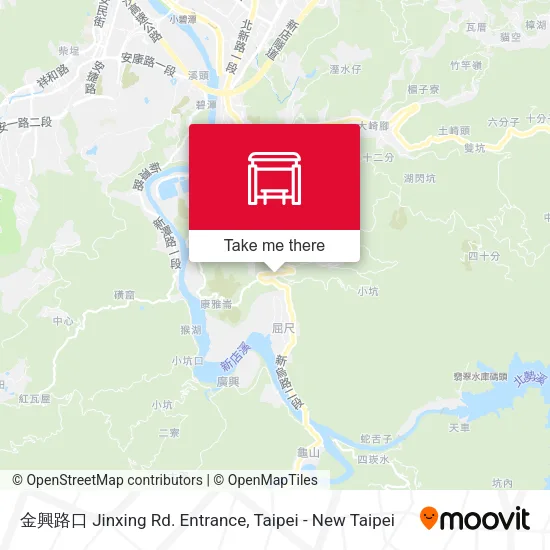 金興路口 Jinxing Rd. Entrance map