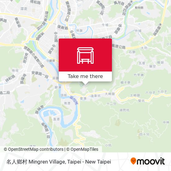 名人鄉村 Mingren Village map