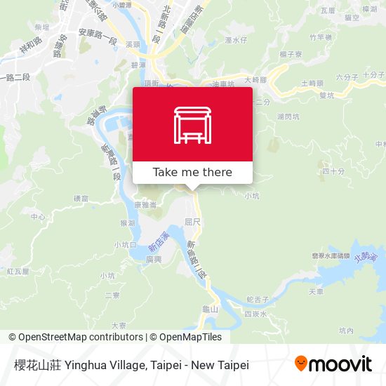 櫻花山莊 Yinghua Village map