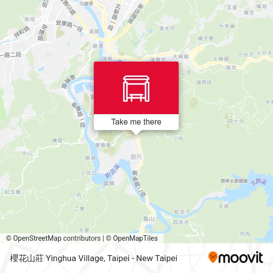 櫻花山莊 Yinghua Village地圖