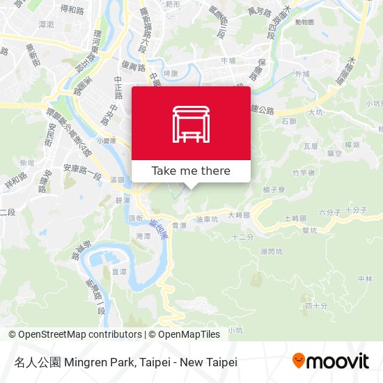 名人公園 Mingren Park地圖