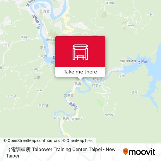 台電訓練所 Taipower Training Center map