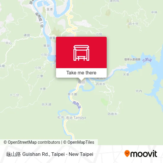 龜山路 Guishan Rd. map
