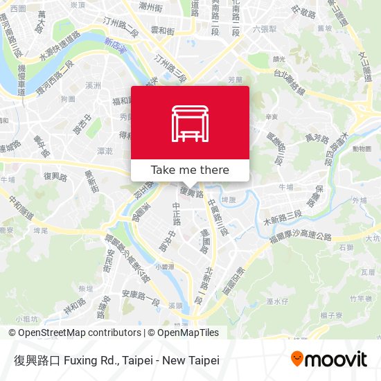 復興路口 Fuxing Rd.地圖