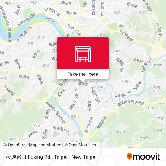 復興路口 Fuxing Rd. map