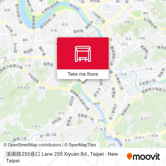 溪園路255巷口 Lane 255 Xiyuan Rd. map