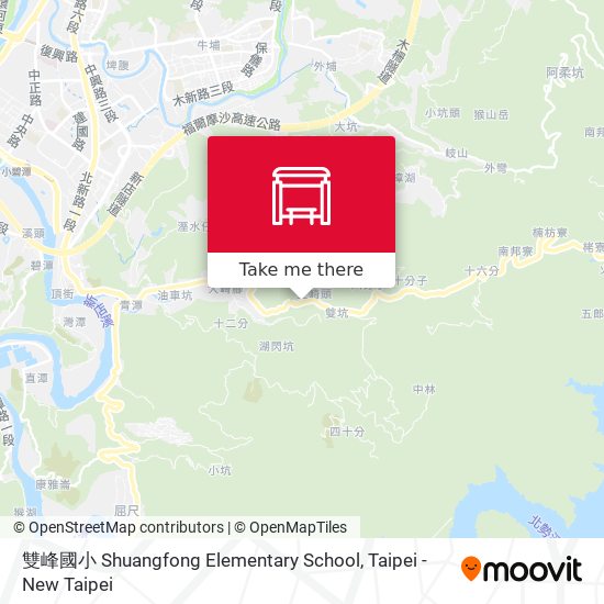 雙峰國小 Shuangfong Elementary School地圖