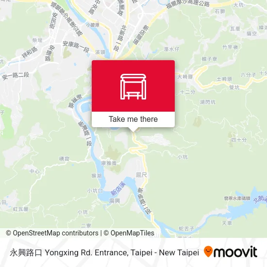 永興路口 Yongxing Rd. Entrance map