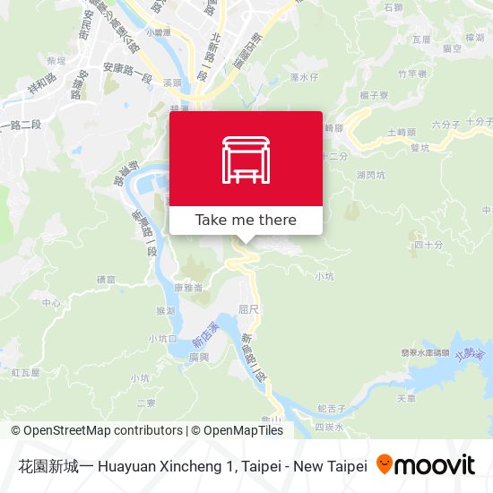 花園新城一 Huayuan Xincheng 1 map