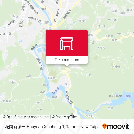 花園新城一 Huayuan Xincheng 1 map