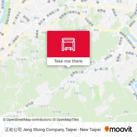 正崧公司 Jeng Shong Company地圖