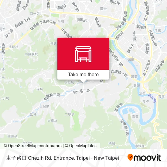 車子路口 Chezih Rd. Entrance map
