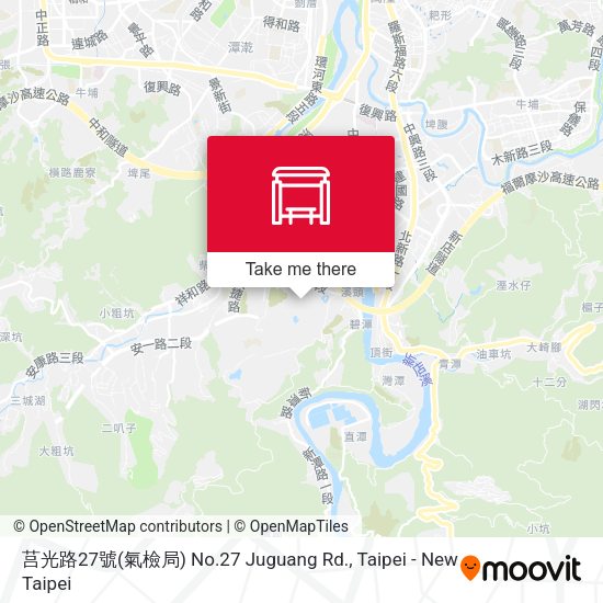 莒光路27號(氣檢局) No.27 Juguang Rd. map