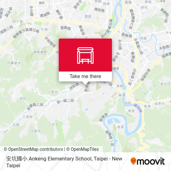 安坑國小 Ankeng Elementary School map