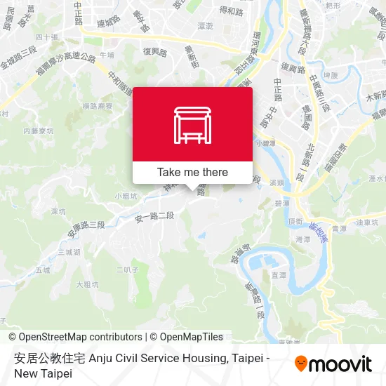 安居公教住宅 Anju Civil Service Housing地圖