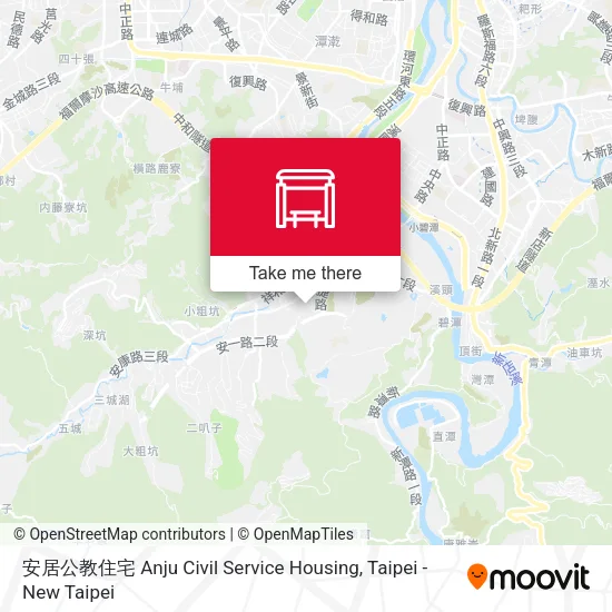 安居公教住宅 Anju Civil Service Housing地圖