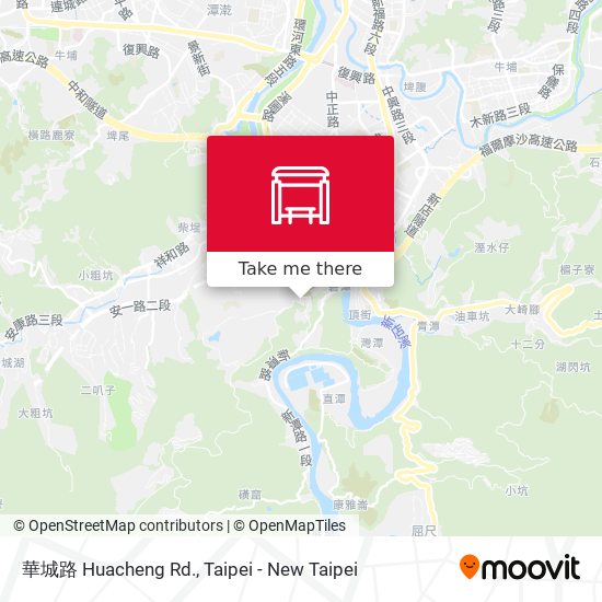 華城路 Huacheng Rd.地圖