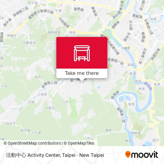 活動中心 Activity Center地圖