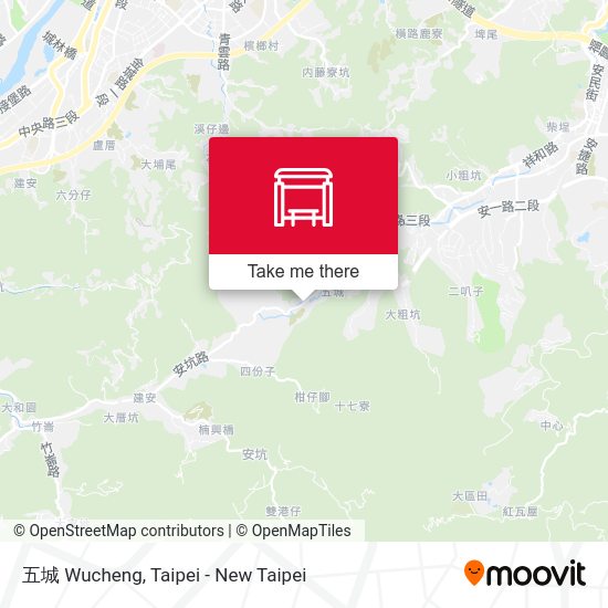 五城 Wucheng map