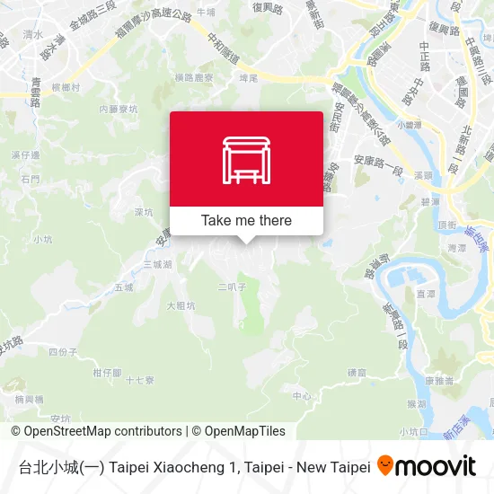 台北小城(一) Taipei Xiaocheng 1 map