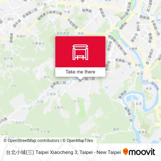 台北小城(三) Taipei Xiaocheng 3 map