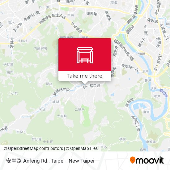安豐路 Anfeng Rd. map