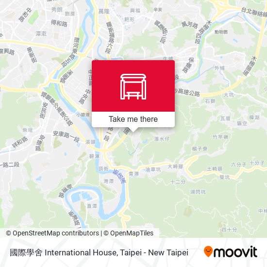 國際學舍 International House map