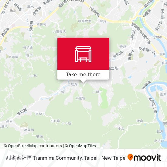 甜蜜蜜社區 Tianmimi Community map
