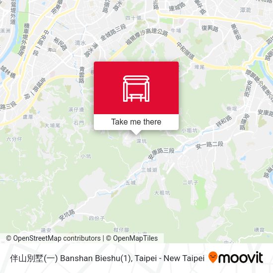 伴山別墅(一) Banshan Bieshu(1) map