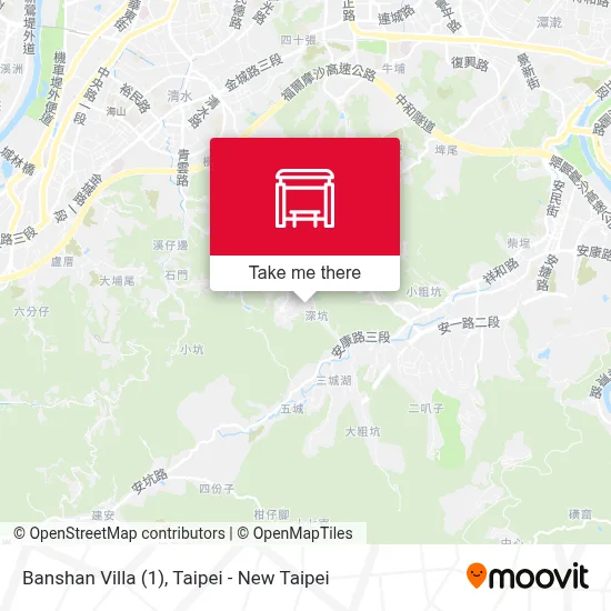 伴山別墅(一) Banshan Bieshu(1)地圖