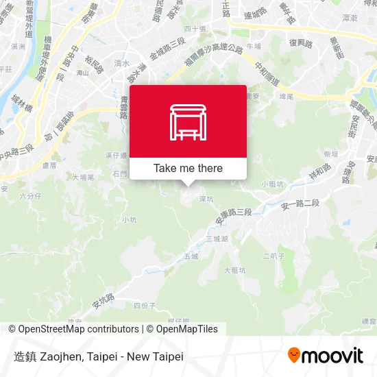 造鎮 Zaojhen map