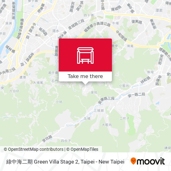綠中海二期 Green Villa Stage 2地圖