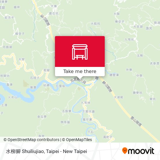 水柳腳 Shuiliujiao地圖