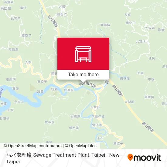 污水處理廠 Sewage Treatment Plant map