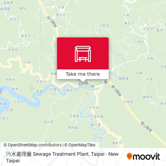 污水處理廠 Sewage Treatment Plant地圖