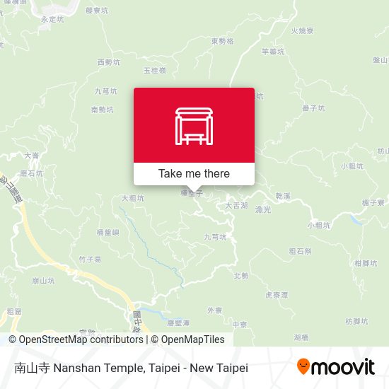 南山寺 Nanshan Temple map