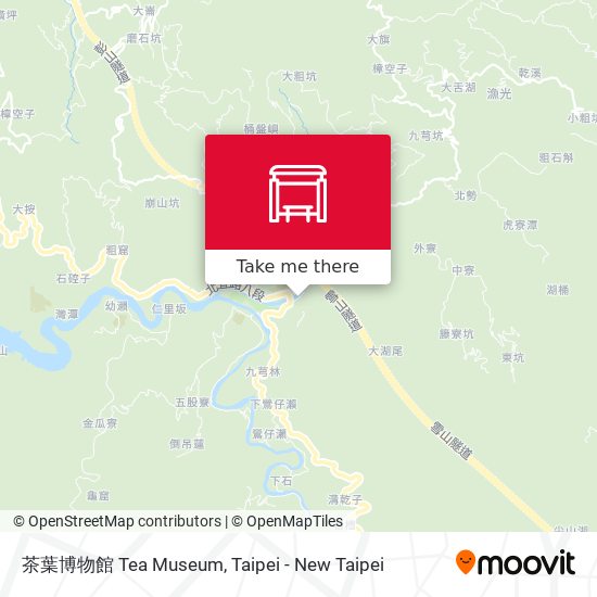 茶葉博物館 Tea Museum map
