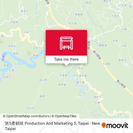 第5產銷班 Production And Marketing 5 map