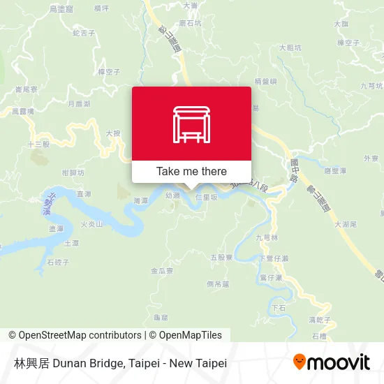 林興居 Dunan Bridge map