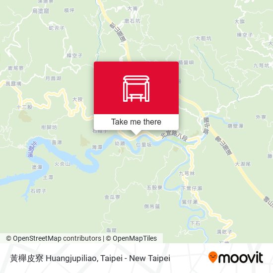 黃櫸皮寮 Huangjupiliao地圖