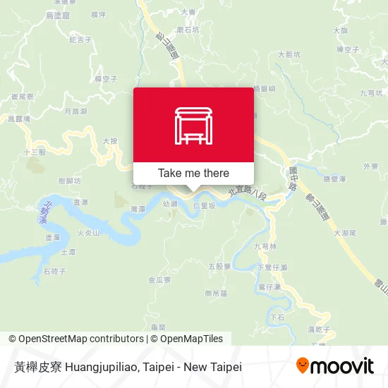 黃櫸皮寮 Huangjupiliao map
