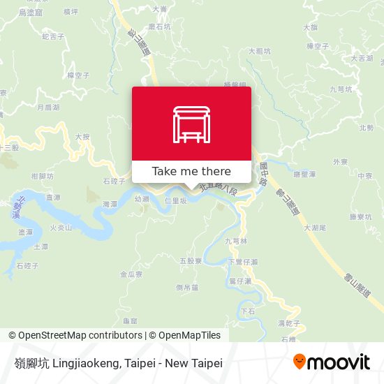 嶺腳坑 Lingjiaokeng map
