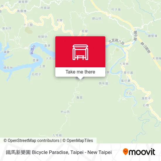 鐵馬新樂園 Bicycle Paradise map